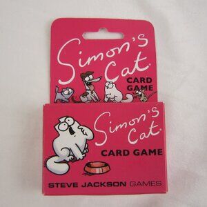 Simon's Cat Card Game - Steve Jackson Games - Complete - Used